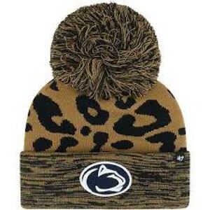 ‘47 BRAND Women’s Penn State Brown Leopard Beanie